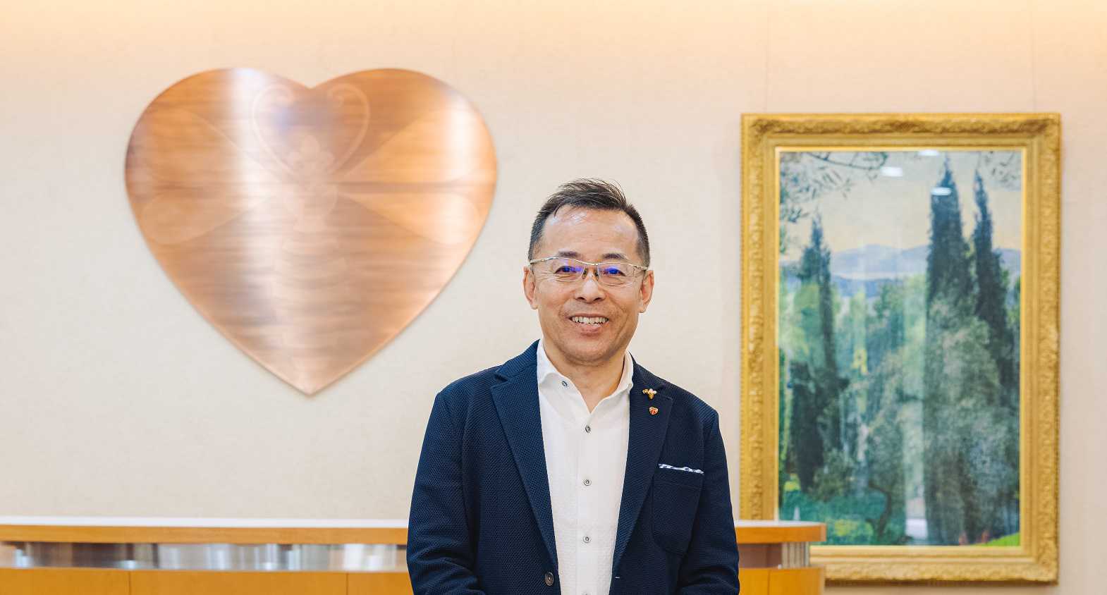 株式会社山田養蜂場 代表取締役社長 山田英生